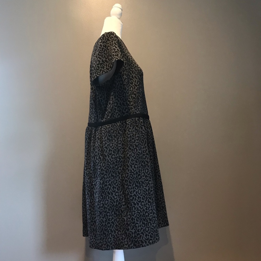 Loft Leopard Print Dress - Picture 3 of 9